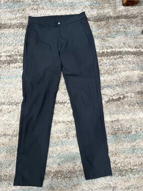 Men’s lululemon dress pants golf sz 30 dark gunmetal gray